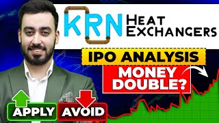 KRN Heat Exchanger IPO Review  KRN Heat Exchanger IPO GMP  Apply or Avoid [upl. by Niccolo]