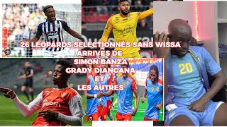 RDCNOUVELLE ZÉLANDE SIMON BANZA GRADY DIANGANA DBertaud ET BBAYEYE SELECTIONNES WISSA absent [upl. by Adnesor478]