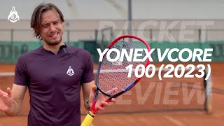 Yonex Vcore 100 2023 I Review by Gladiators [upl. by Welsh]