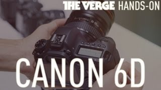 Canon 6D full frame DSLR handson demo [upl. by Ramsden854]