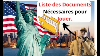 DVLottery 2026  Liste des Documents Nécessaires pour Jouer [upl. by Helali]