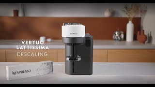 Nespresso Vertuo Lattissima  Descaling [upl. by Fradin]