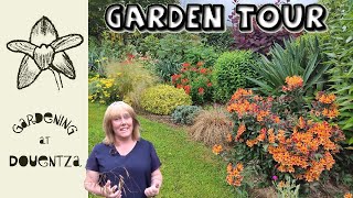 July Garden Tour  Peruvian Lilies Alliums Clematis amp Climbing Rose [upl. by Rains]