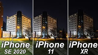 iPhone SE 2020 VS iPhone 11 VS iPhone Xr Camera Test Comparison [upl. by Zelazny]