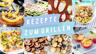 Grillrezepte Leckere Grill Ideen für süße herzhafte vegetarische und fleischhaltige Rezepte [upl. by Rankin]