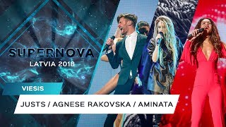 SUPERNOVA 2018 OPENING Justs Agnese Rakovska Aminata [upl. by Ginelle]