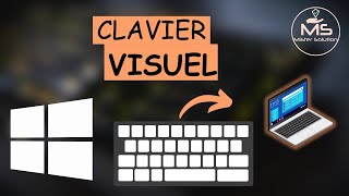 Afficher le clavier visuel sur Windows 101178 [upl. by Adnaral]