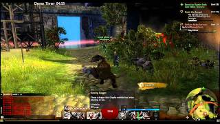 Guild Wars 2 Thief  Daggers Gameplay [upl. by Dnomyar]