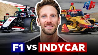 The Differences Between F1 and Indycar Cars Drivers Sensation [upl. by Neehsas945]