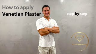 How to apply Venetian Plaster Step by step Guide [upl. by Attenov]