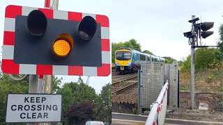 Melton Level Crossing East Riding of Yorkshire [upl. by Ianthe]