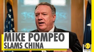 Mike Pompeo slams China over actions at LAC calls China an Invasionist [upl. by Trilly]