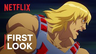 Masters of the Universe Revolution  First Look  HeMan vs Scare Glow  Netflix [upl. by Baudelaire333]