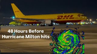 Last Flights Out of Orlando Before Hurricane Milton Hits 2024 I75 [upl. by Llibyc]