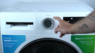 Bosch Washing Machine Serie 4  How to Cancel Delay  Remove Planned Cycle Start Time [upl. by Zelda]