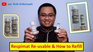 Cara Penggunaan Respimat Reusable amp cara Refill Catridge respimat [upl. by Graniah]