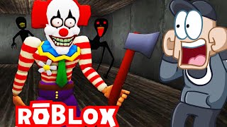 ESCAPE KILLER CLOWNS In ROBLOX Choppers Carnival [upl. by Ylrebnik]