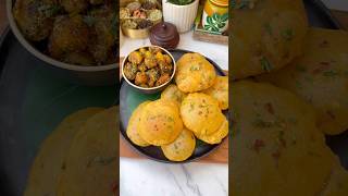 Tasty Suji Aloo Ki Puri Recipe😍 shorts trending winterspecial [upl. by Brande]