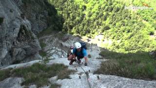 Attersee Klettersteig  Mahdlgupf [upl. by Elohcin]