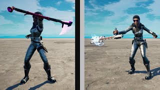 every single one handed pickaxe in fortnite GAMEPLAY [upl. by Sida]