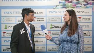 Threefold repetition saves Pragg from lost postition against Gukesh  Round 12 [upl. by Trellas]