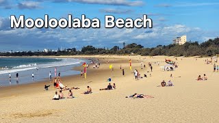 Mooloolaba Beach Walk  Sunshine Coast Queensland Australia Ambient Sounds [upl. by Richmound316]