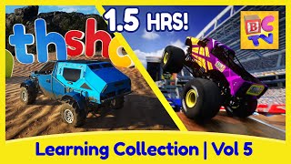 Learning Collection for Kids  Vol 5  Science Alphabet Vehicles and More [upl. by Ainecey]