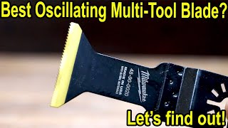 Best Oscillating MultiTool Blade DeWalt Milwaukee Bosch Rockwell Dremel EZARC Imperial [upl. by Leahcimauhsoj]