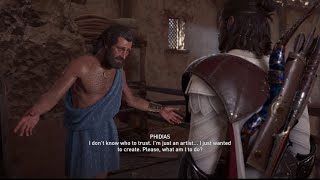 Assassins Creed Odyssey Phidias Gameplay [upl. by Fraze]