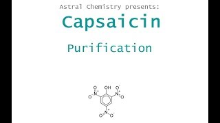 Capsaicin purification [upl. by Delainey]