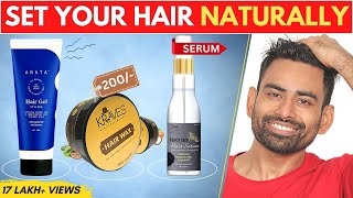 5 Amazing Products to Set Your Hair Naturally For Men amp Women  Fit Tuber [upl. by Rakia427]