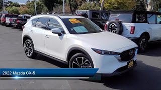 2022 Mazda CX5 25 S Premium Plus Package Sport Utility Concord San Jose Fremont Hercules Sacra [upl. by Rahas541]