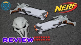 REVIEW Nerf Rival Overwatch Reaper Collector Pack [upl. by Osyth]