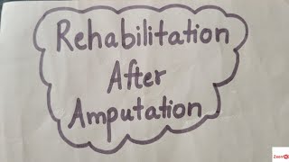 Rehabilitation After AmputationStages Of Rehabilitation After AmputationExercises After Amputation [upl. by Suraved]