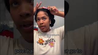 Flip over half wig install halfwig wiginstall wigclass hairvendorlist hairtutorial [upl. by Etolas]