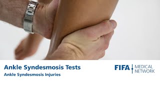 Ankle Syndesmosis Tests  Ankle Syndesmosis Injuries [upl. by Geilich951]