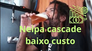 Cerveja baixo custo Neipa cascade ipa do proletariado cervejaboaebarata ipadepobre [upl. by Sinegold]