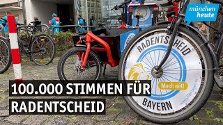 Nächste Runde  100000 Stimmen für Radentscheid [upl. by Edith447]