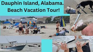 Dauphin Island Alabama Beach Vacation Tour [upl. by Notsuh]