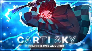 💎 Playboi Carti Sky  Demon Slayer EditAmv Project File💎 [upl. by Airotciv666]