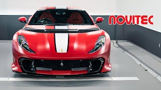 EXCLUSIVE Ferrari 812 Competizione with LOUD Novitec Exhaust [upl. by Montford]