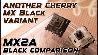 MX2A Black Switches  an improved Cherry MX Black  Sound Tests [upl. by Eylk68]