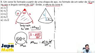 Prova EFOMM Resolvida2012  2013  Matemática  Questão 06 [upl. by Relluf]