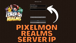 Minecraft Pixelmon Realms Server IP 2024 [upl. by Aiht393]