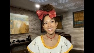 Adassa the voice of Delores on Disneys Encanto answers 7 Questions with Emmy [upl. by Aninay120]