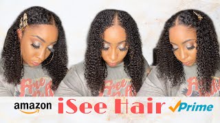 Most Natural Wig 🔥  iSee Hair UPart Wig  Amazon Prime [upl. by Pinelli]