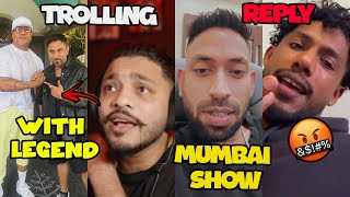 Dg Immortals MUMBAI Show Raftaar Trolled Honey Singh amp Request for MTV HUSTLE  Dinos Reply [upl. by Bassett]