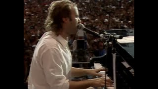 PHIL COLLINS  In the air tonight Piano Version live at Live Aid Philadelphia 1985 [upl. by Vivianna]