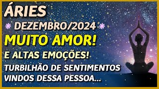 ÁRIES ♈  MUITO AMOR E ALTAS EMOÇÕES 💖👩‍❤️‍👨💖 PREPARESE PRA UM TURBILHÃO DE SENTIMENTOS💥💖💥 [upl. by Eimac171]