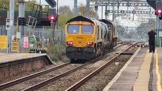 GBRF Class 66s nos 6679166792  STJ 3S59 24102024 [upl. by Tirrell]